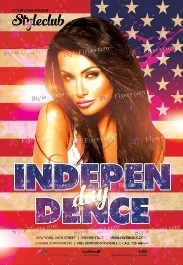 Independence Day Psd Flyer Template2