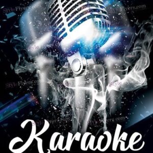 Karaoke Psd Flyer Template