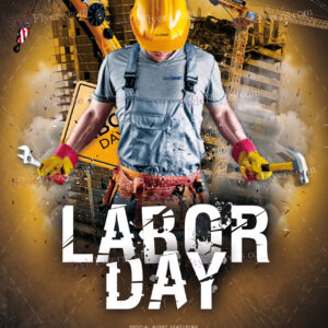 Labor Day Psd Flyer Template