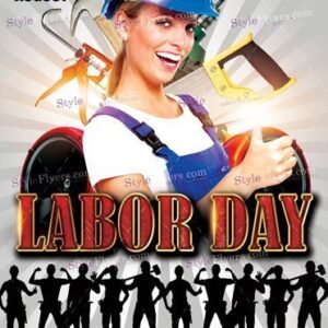 Labor Day Psd Flyer Template1