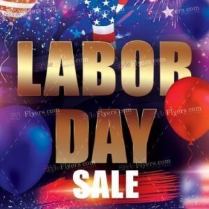 Labor Day Sale Flyer
