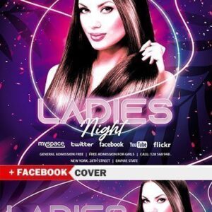 Ladies Night Psd Flyer Template