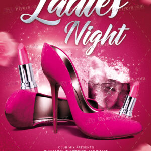 Ladies Night Psd Flyer Template