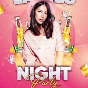 Ladies Night Party Flyer