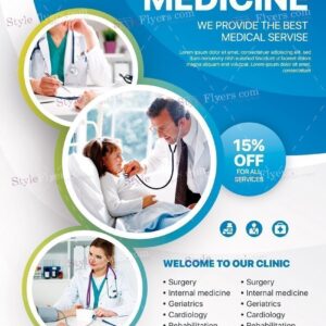 Medical Care Psd Flyer Template