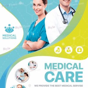 Medical Care Psd Flyer Template