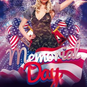Memorial Day Psd Flyer Template