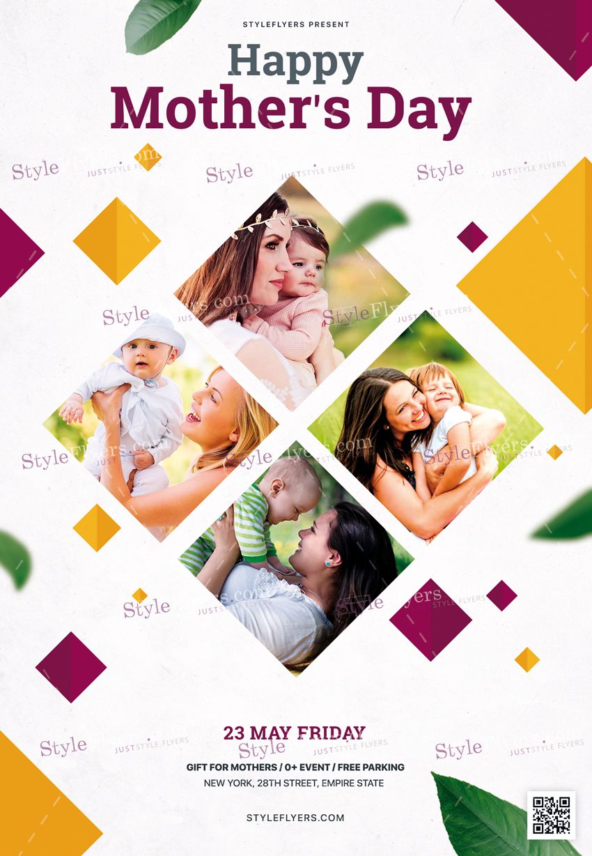 Mothers Day Psd Flyer Template