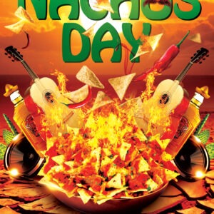 November 6 National Nachos Day Party Flyer