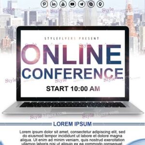 Online Conference Flyer