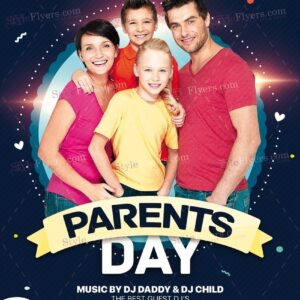 Parents Day Psd Flyer Template