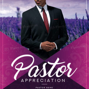 Pastor Appreciation Psd Flyer Upd