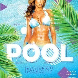 Pool Party Psd Flyer Template