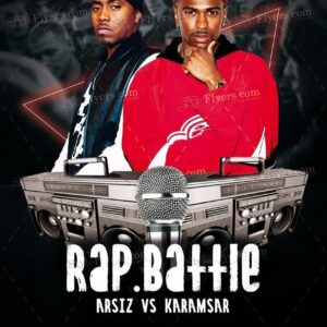 Rap Battle Psd Flyer Template