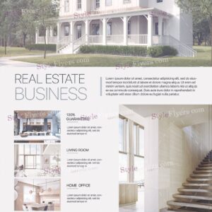 Real Estate Business Psd Flyer Template