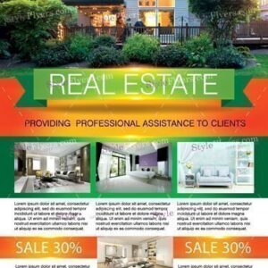 Real Estate Flyer Psd Template