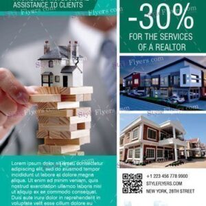 Real Estate Psd Flyer Template