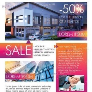 Real Estate Psd Flyer Template