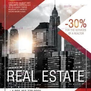 Real Estate Psd Flyer Template