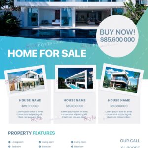 Real Estate Psd Flyer Template
