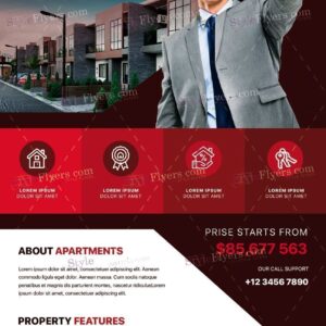 Real Estate Psd Flyer Template1