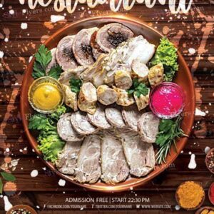 Restaurant Flyer Psd Template