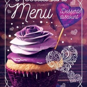 Restaurant Menu Psd Flyer Template2