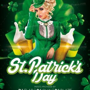 St. Patricks Day Psd Flyer Template