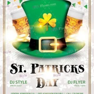 St. Patricks Day Psd Flyer Template1