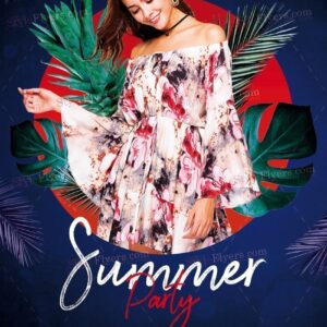 Summer Psd Flyer Template
