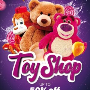 Toy Shop Psd Flyer Template