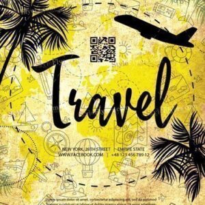 Travel Flyer Psd Template