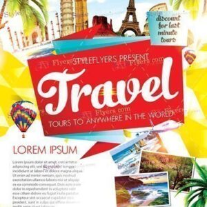 Travel Psd Flyer Template