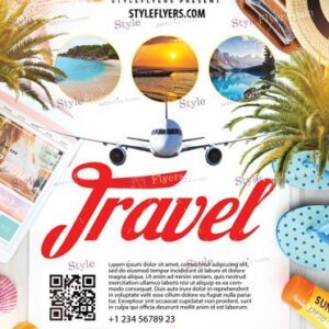 Travel Psd Flyer Template