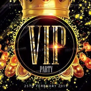 Vip Psd Flyer Template