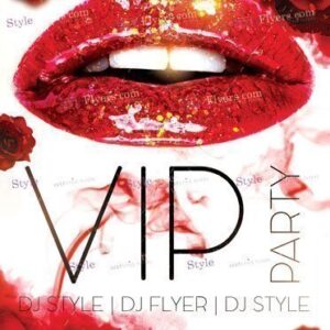 Vip Party Psd Flyer Template