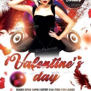 Valentines Day Psd Flyer Template1