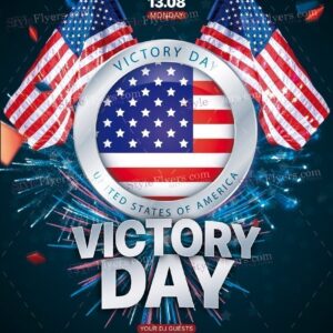 Victory Day Psd Flyer Template