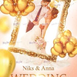 Wedding Day Psd Flyer Template