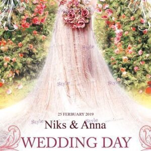 Wedding Day Psd Flyer Template