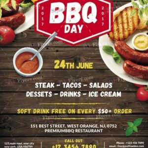 Bbq Psd Flyer