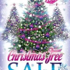 Сhristmas Tree Sale Psd Flyer Template