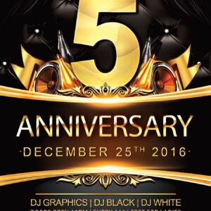 Anniversary Flyer