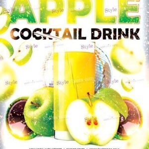Apple Cocktail Drink