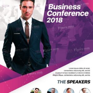 Business Conference Psd Flyer Template
