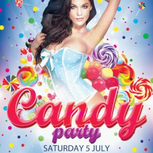 Candy Party Flyer