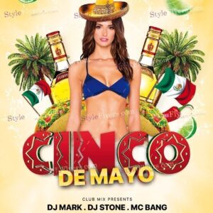 Cinco De Mayo Psd Flyer Template