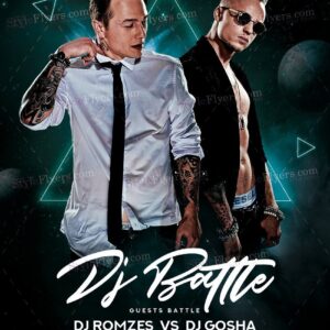 Dj Battle Psd Flyer Template