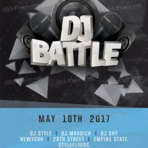 Dj Battle Free Flyer