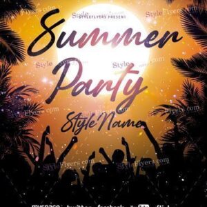 Summer Party Flyer